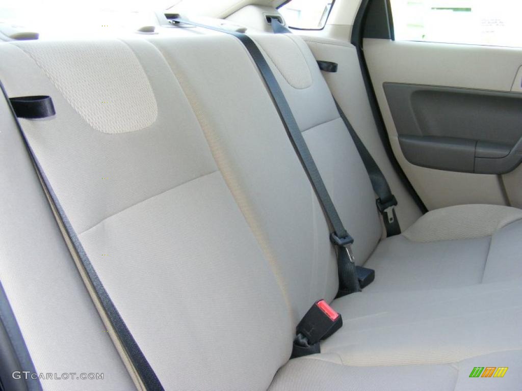 Medium Stone Interior 2008 Ford Focus S Sedan Photo #40877850