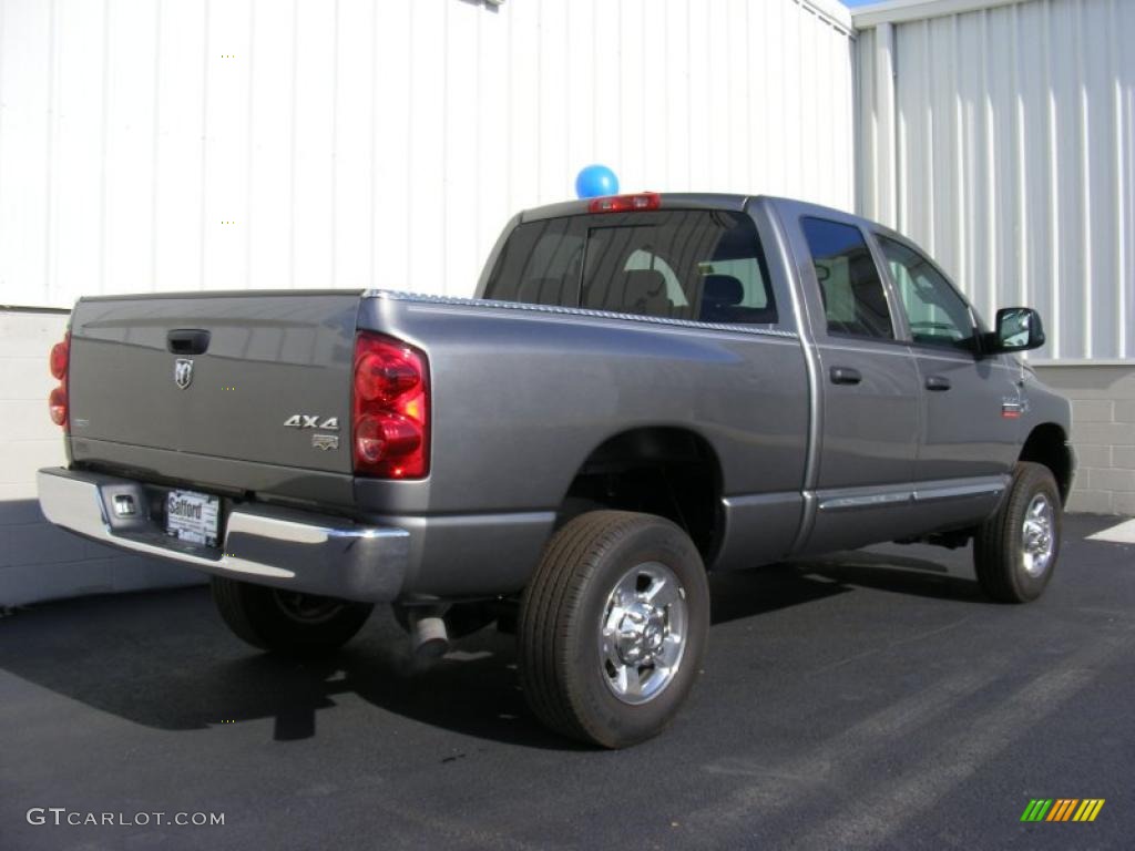 Mineral Gray Metallic 2008 Dodge Ram 2500 Laramie Quad Cab 4x4 Exterior Photo #40878122