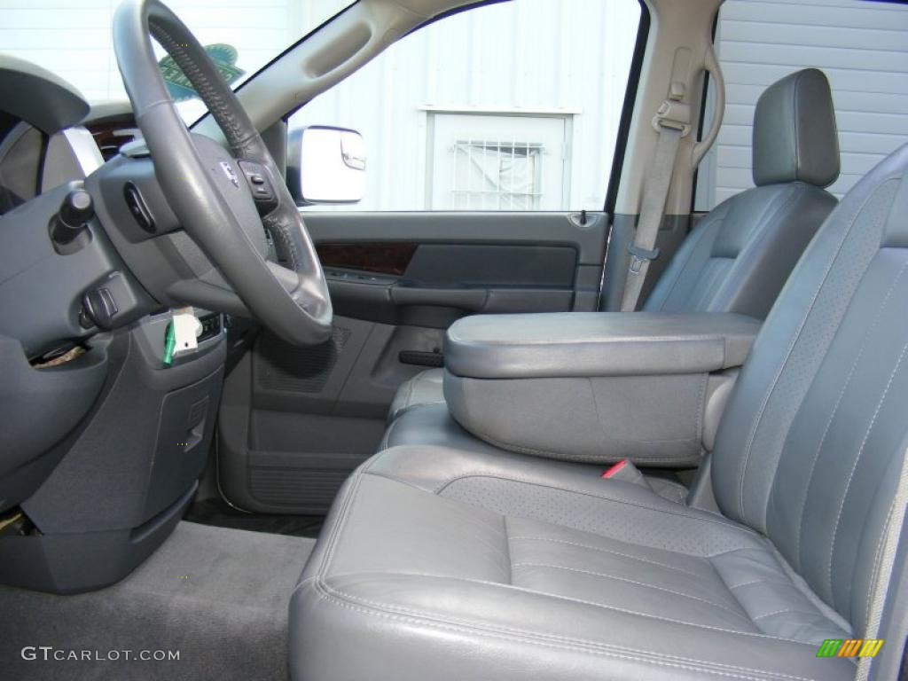 Medium Slate Gray Interior 2008 Dodge Ram 2500 Laramie Quad Cab 4x4 Photo #40878286