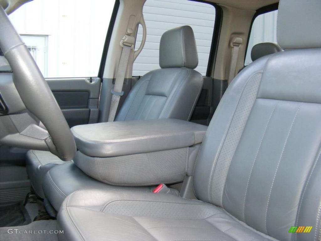 Medium Slate Gray Interior 2008 Dodge Ram 2500 Laramie Quad Cab 4x4 Photo #40878290