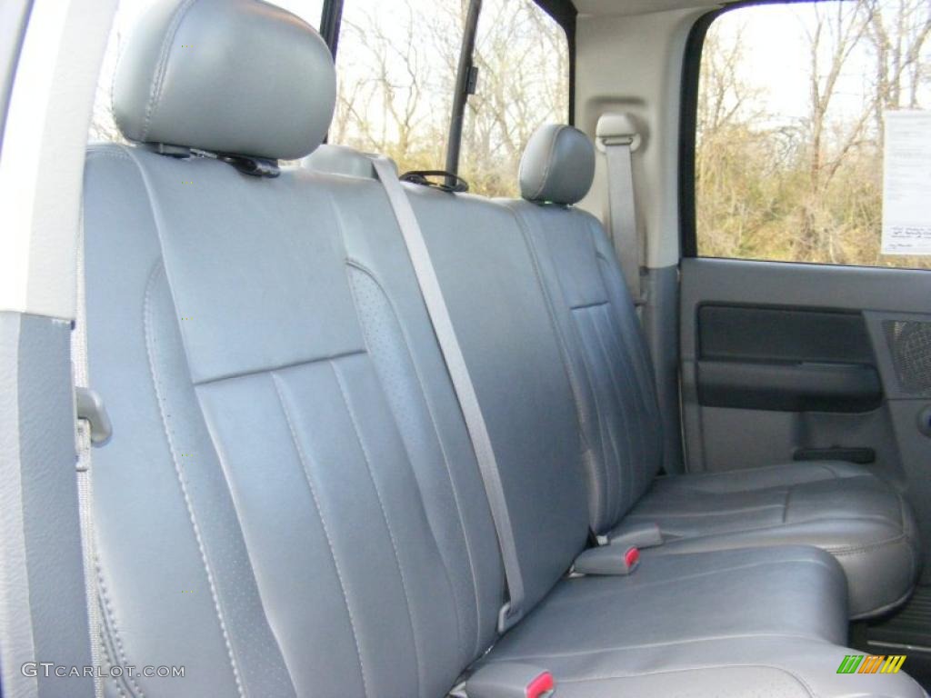 Medium Slate Gray Interior 2008 Dodge Ram 2500 Laramie Quad Cab 4x4 Photo #40878338