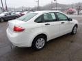 White Suede - Focus S Sedan Photo No. 4