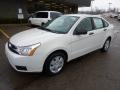 White Suede - Focus S Sedan Photo No. 8