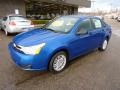 2011 Blue Flame Metallic Ford Focus SE Sedan  photo #8