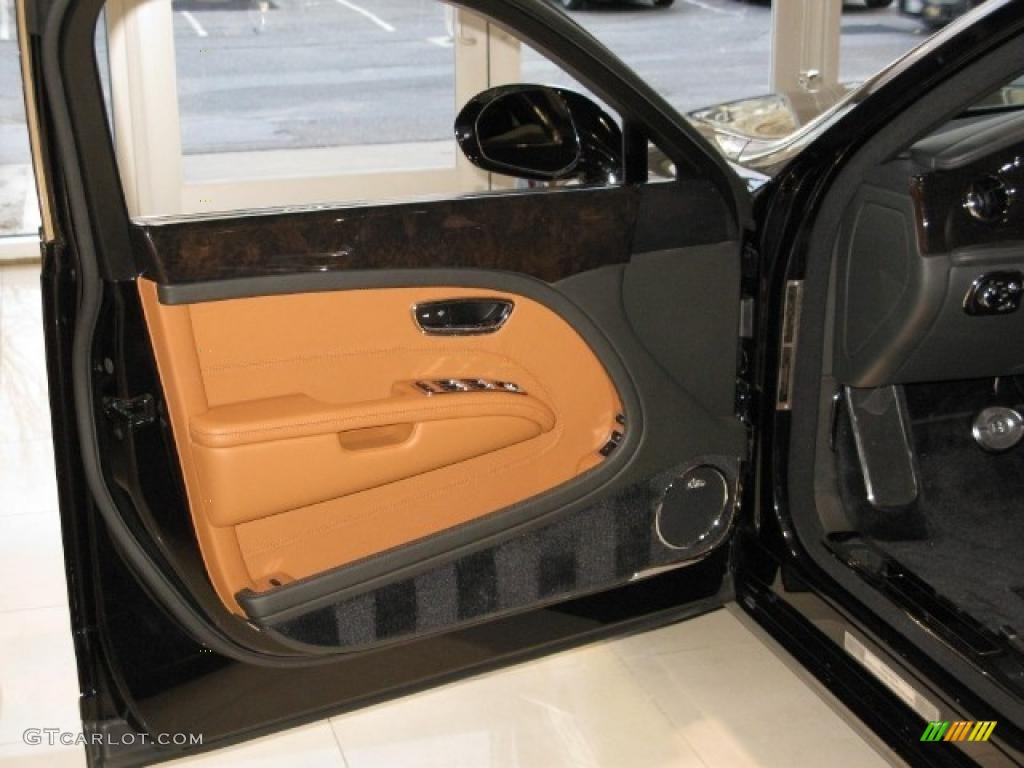 2011 Bentley Mulsanne Sedan Saddle/Beluga Door Panel Photo #40885933