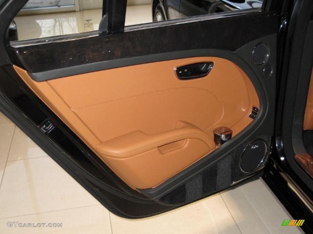 2011 Bentley Mulsanne Sedan Saddle/Beluga Door Panel Photo #40885949