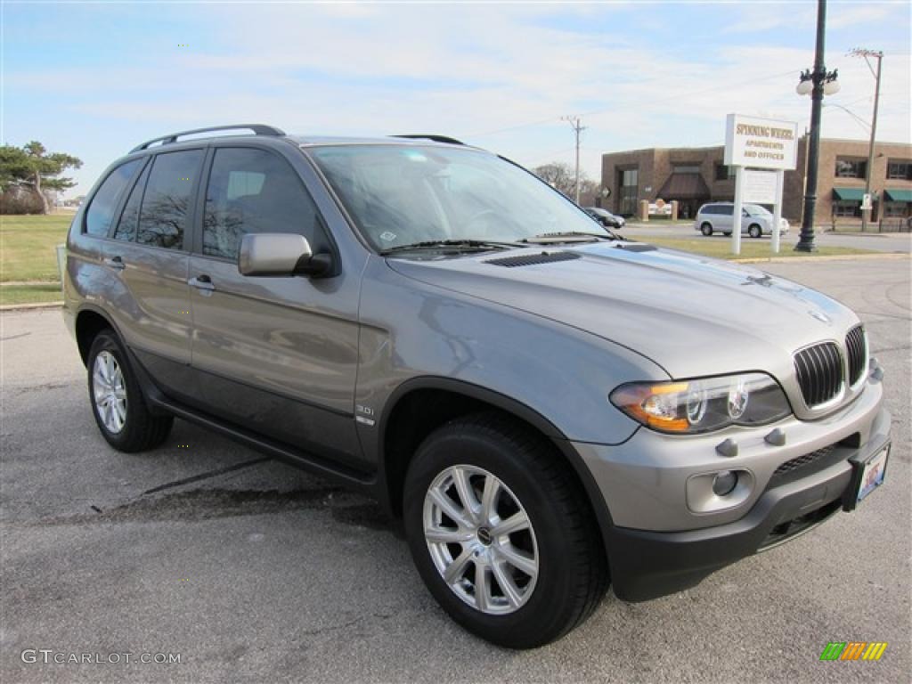 Sterling Grey Metallic 2005 BMW X5 3.0i Exterior Photo #40886085