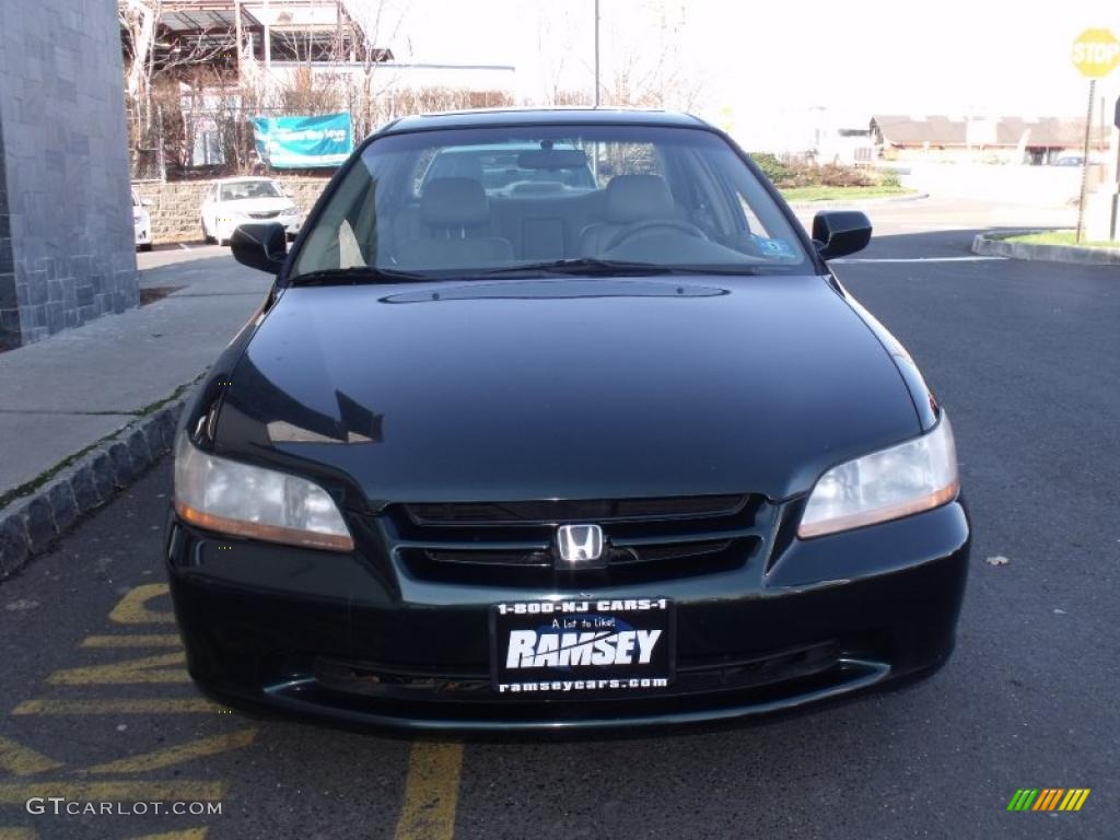 2000 Accord EX Sedan - Nighthawk Black Pearl / Ivory photo #8