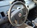 Gray 2006 Saturn ION 3 Sedan Steering Wheel