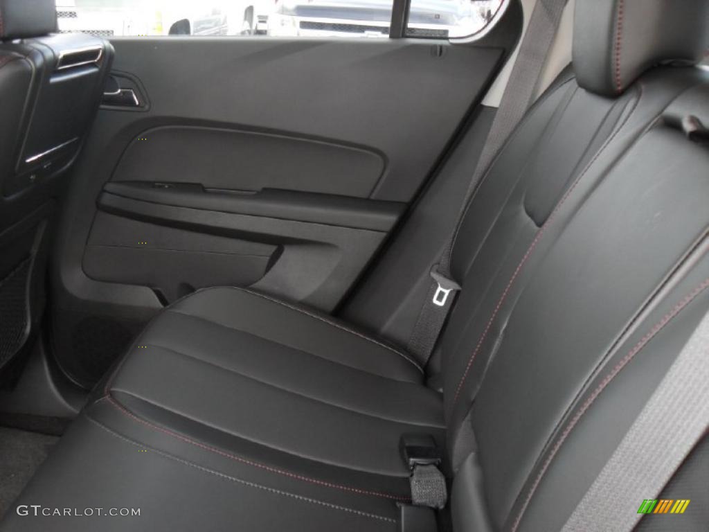 Jet Black Interior 2011 Chevrolet Equinox LTZ Photo #40889985