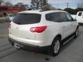 2011 White Diamond Tricoat Chevrolet Traverse LT  photo #4