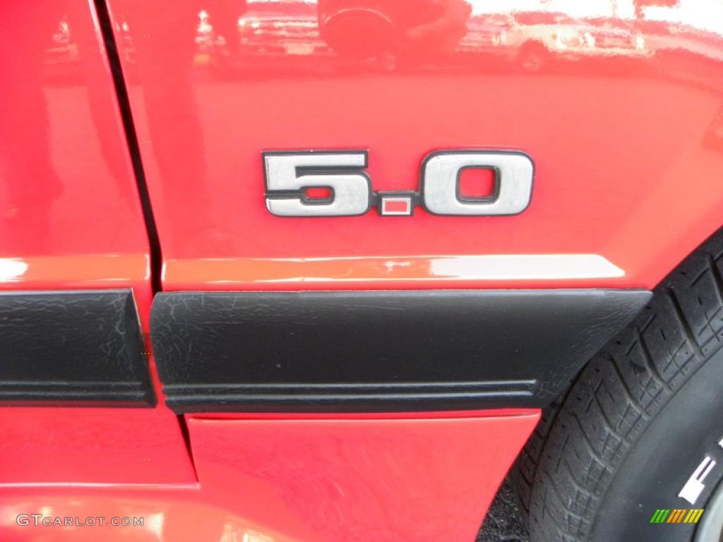1986 Ford Mustang GT Convertible Marks and Logos Photo #40891153