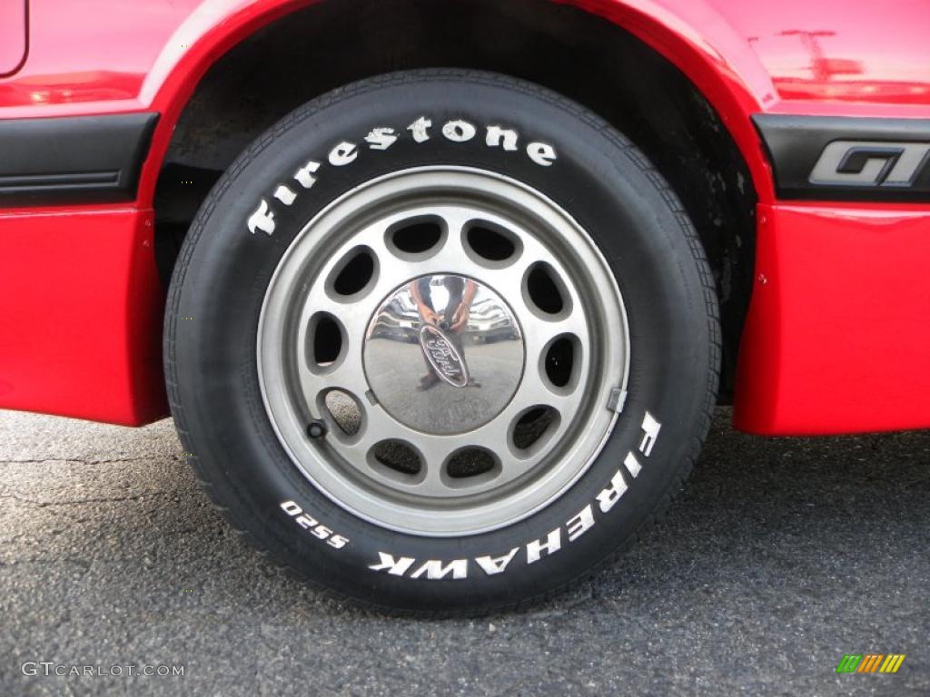 1986 Ford Mustang GT Convertible Wheel Photo #40891165
