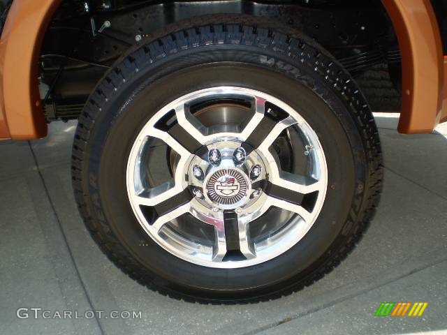 2008 F250 Super Duty Harley Davidson Crew Cab 4x4 - Black/Vintage Copper Two-Tone / Ebony photo #9