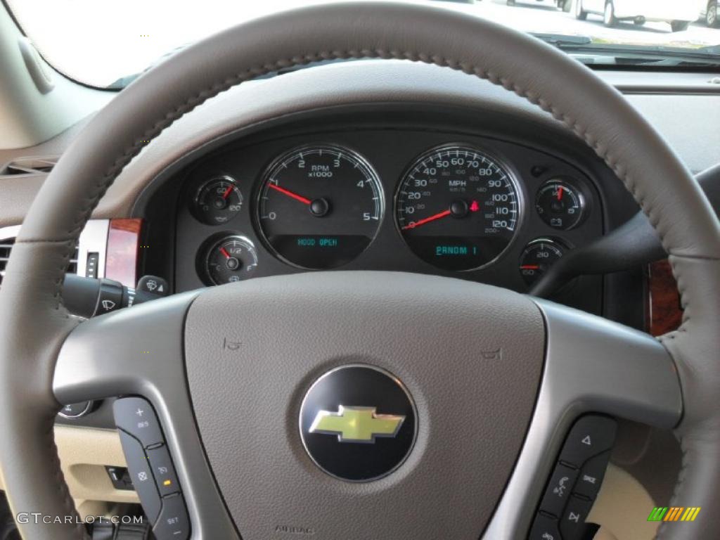2011 Chevrolet Silverado 2500HD LTZ Crew Cab 4x4 Gauges Photo #40891893