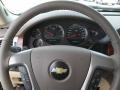 2011 Chevrolet Silverado 2500HD Dark Cashmere/Light Cashmere Interior Gauges Photo