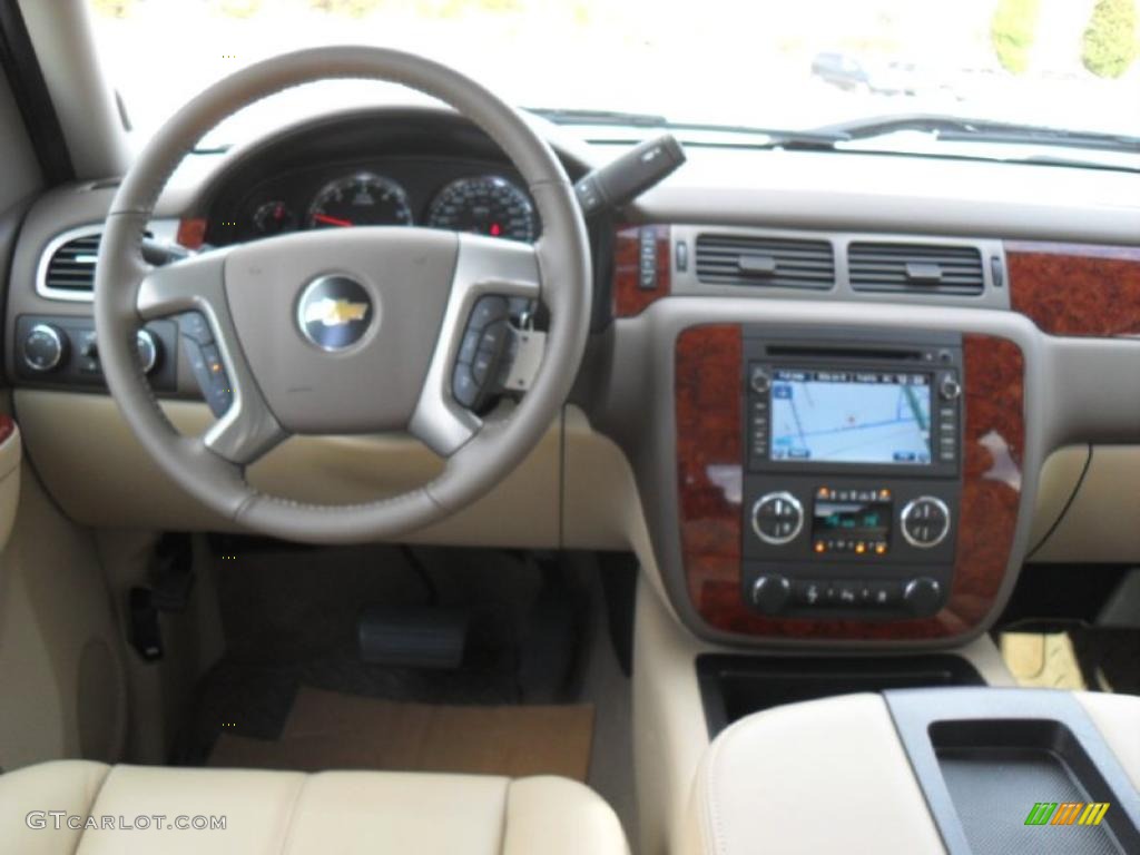 2011 Silverado 1500 LTZ Crew Cab 4x4 - White Diamond Tricoat / Dark Cashmere/Light Cashmere photo #17