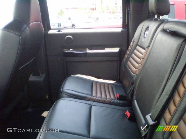 2008 F250 Super Duty Harley Davidson Crew Cab 4x4 - Black/Vintage Copper Two-Tone / Ebony photo #14