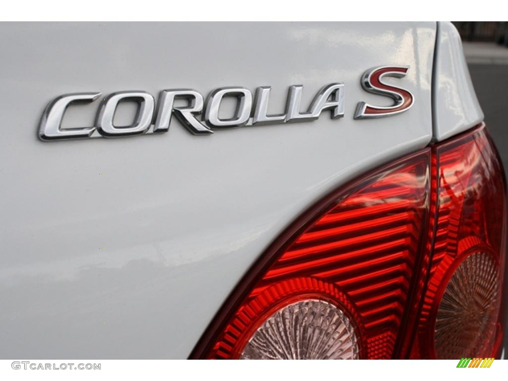 2006 Toyota Corolla S Marks and Logos Photo #40894321