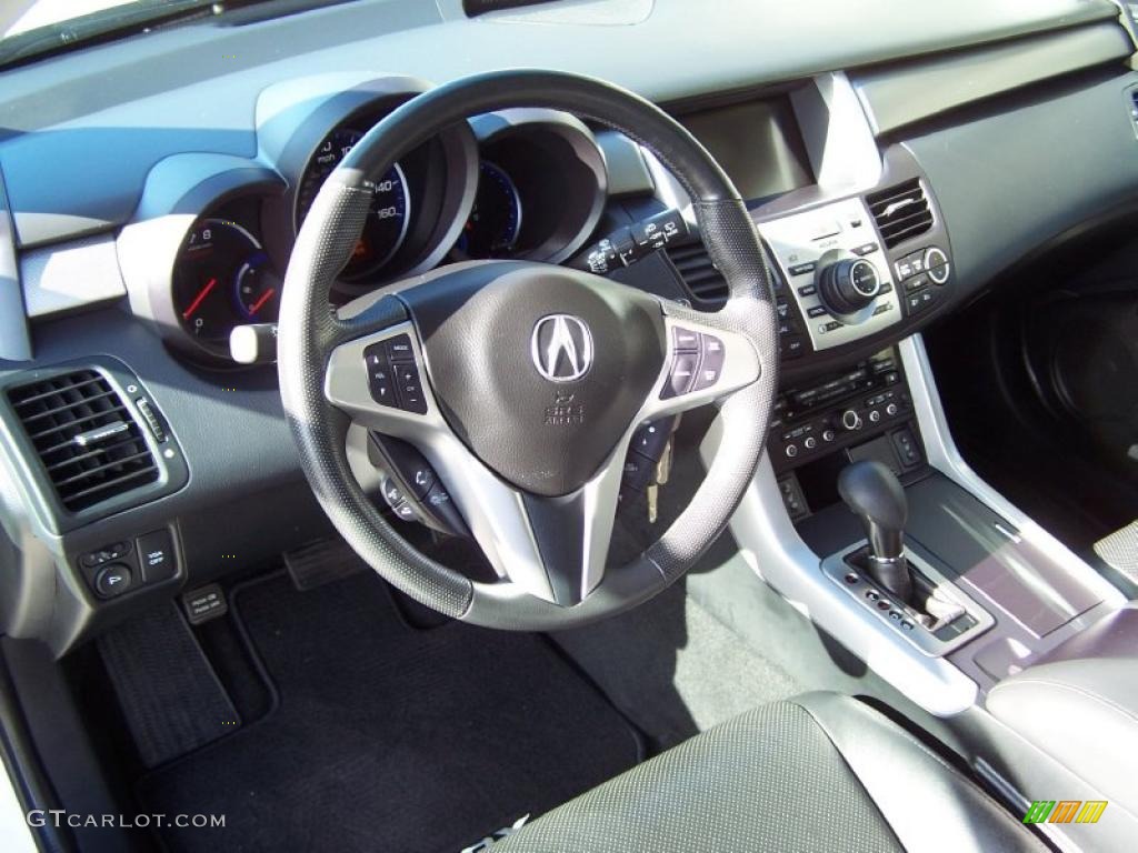 Ebony Interior 2009 Acura RDX SH-AWD Technology Photo #40894369