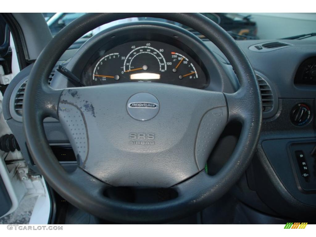 2005 Dodge Sprinter Van 2500 High Roof Cargo Gray Steering Wheel Photo #40896089
