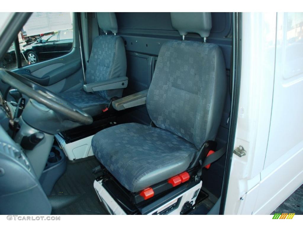 Gray Interior 2005 Dodge Sprinter Van 2500 High Roof Cargo Photo #40896177