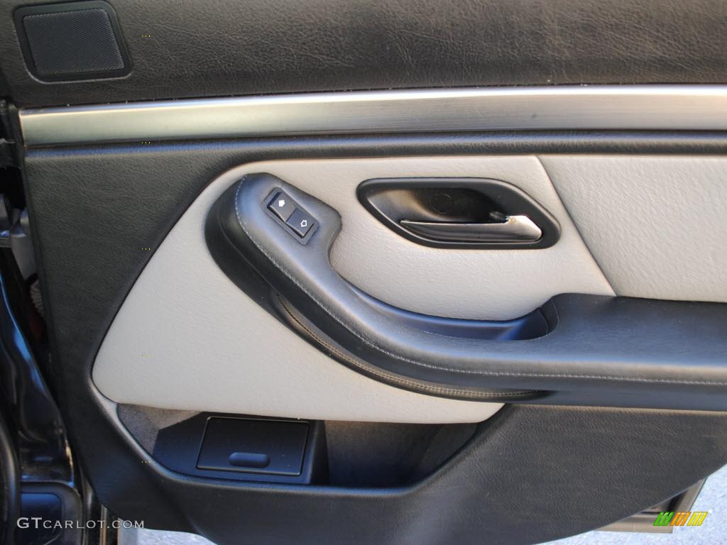 2000 BMW M5 Standard M5 Model Black Door Panel Photo #40897253