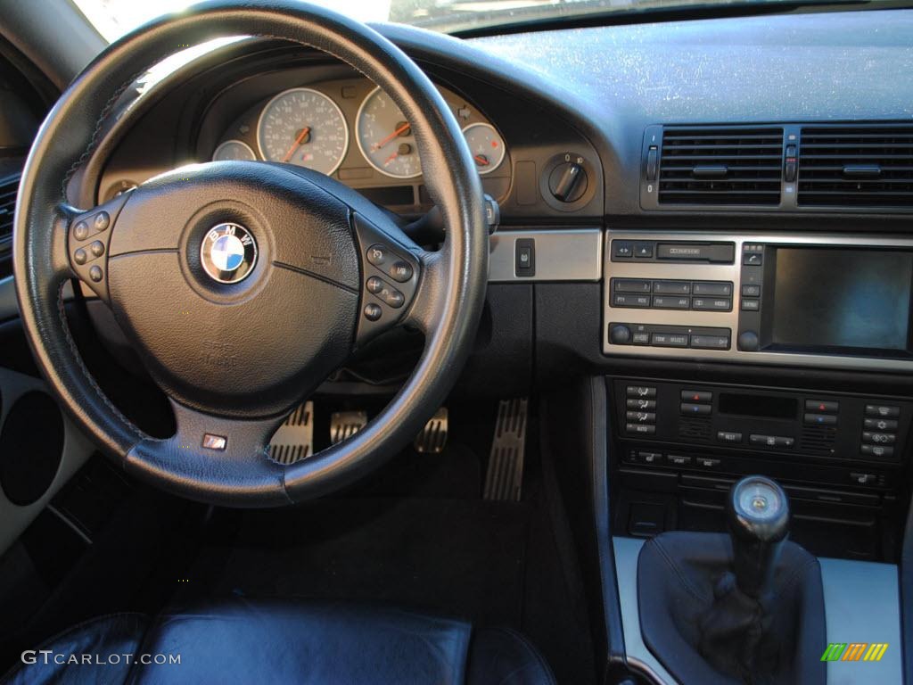 2000 BMW M5 Standard M5 Model Black Dashboard Photo #40897285
