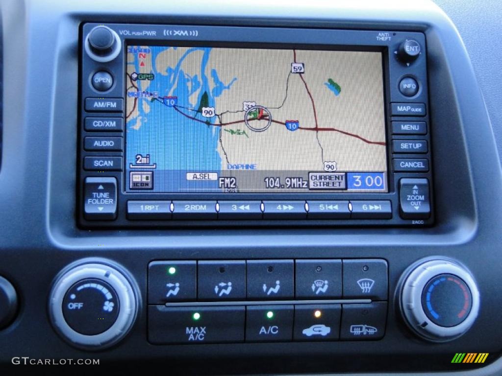 2009 Honda Civic EX-L Sedan Navigation Photo #40899549