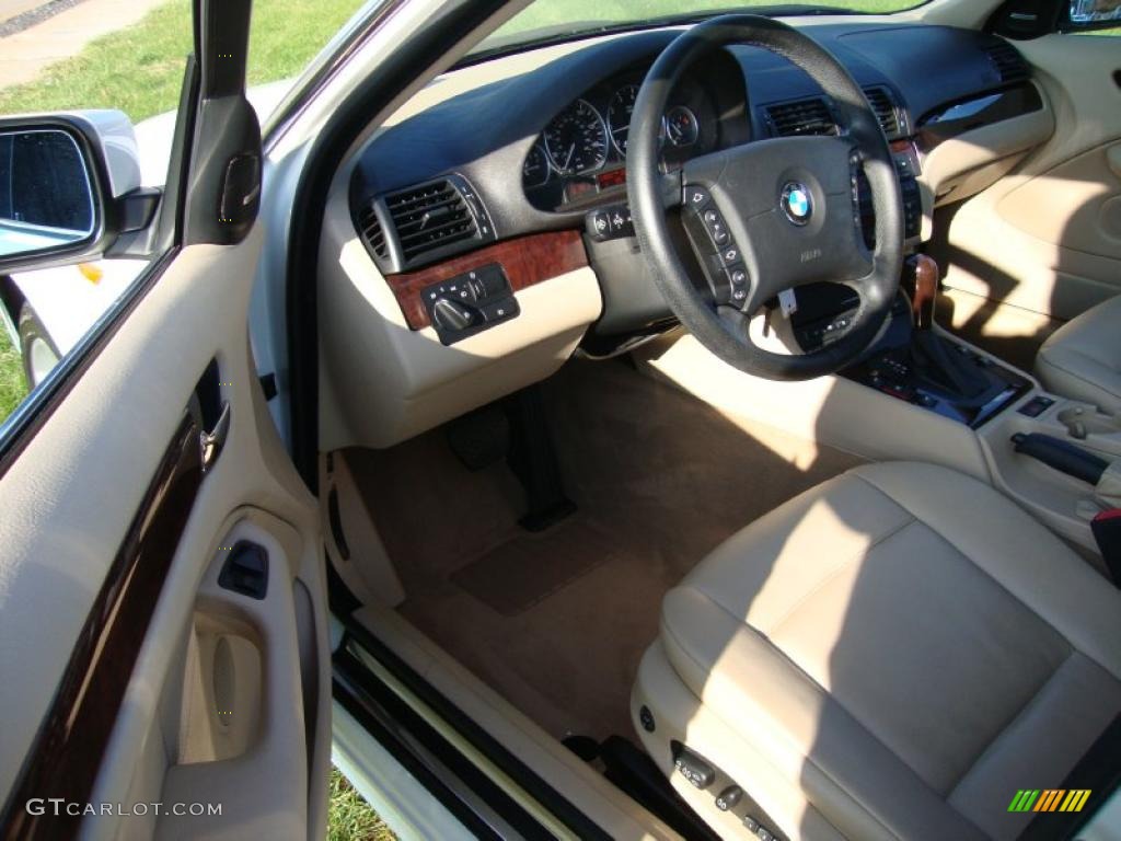 2005 3 Series 330xi Sedan - Alpine White / Sand photo #12