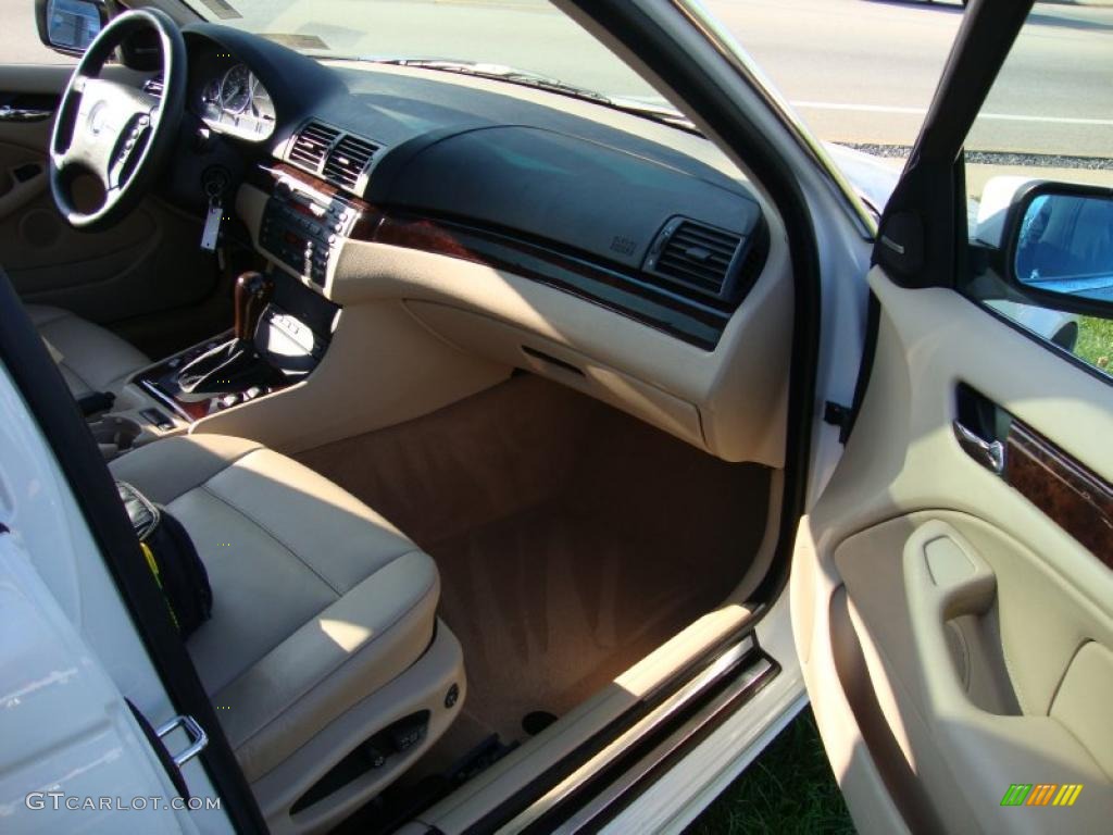 2005 3 Series 330xi Sedan - Alpine White / Sand photo #17