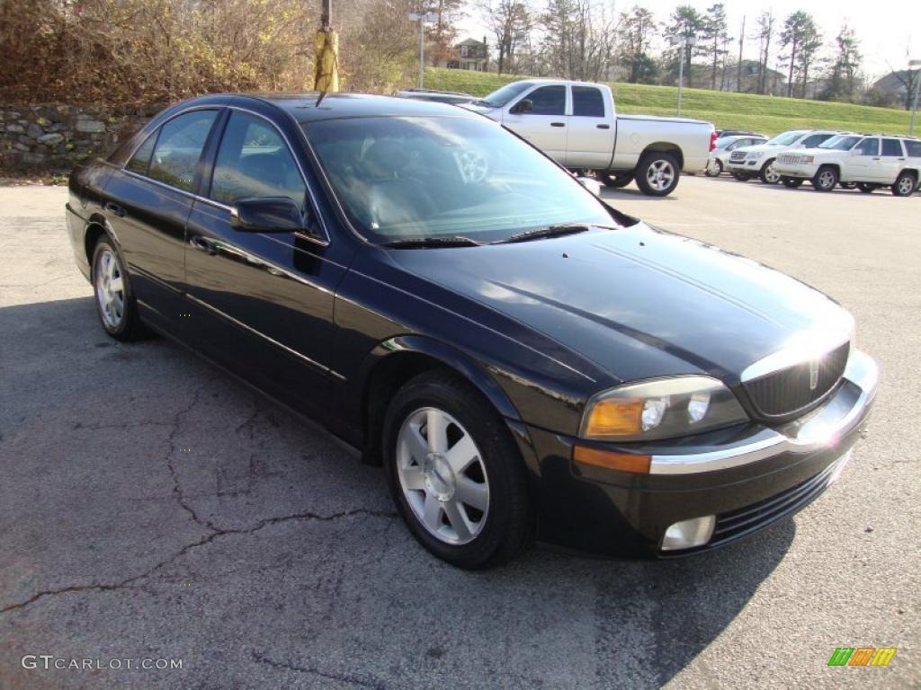 2002 LS V6 - Black / Deep Charcoal photo #4