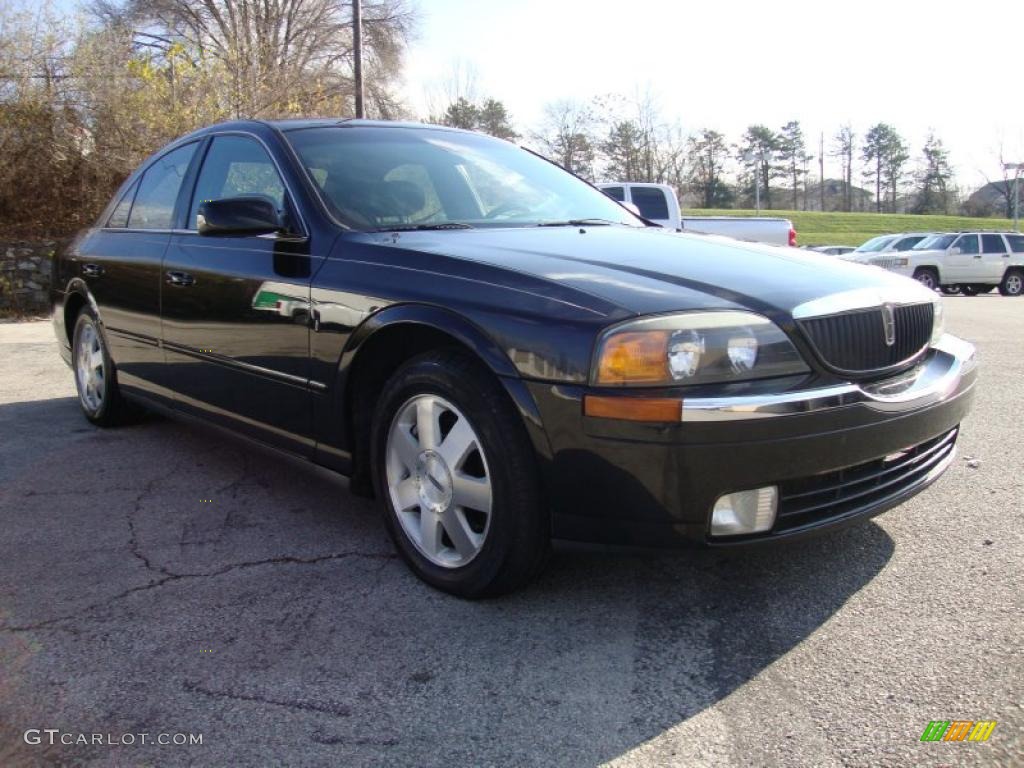 2002 LS V6 - Black / Deep Charcoal photo #5