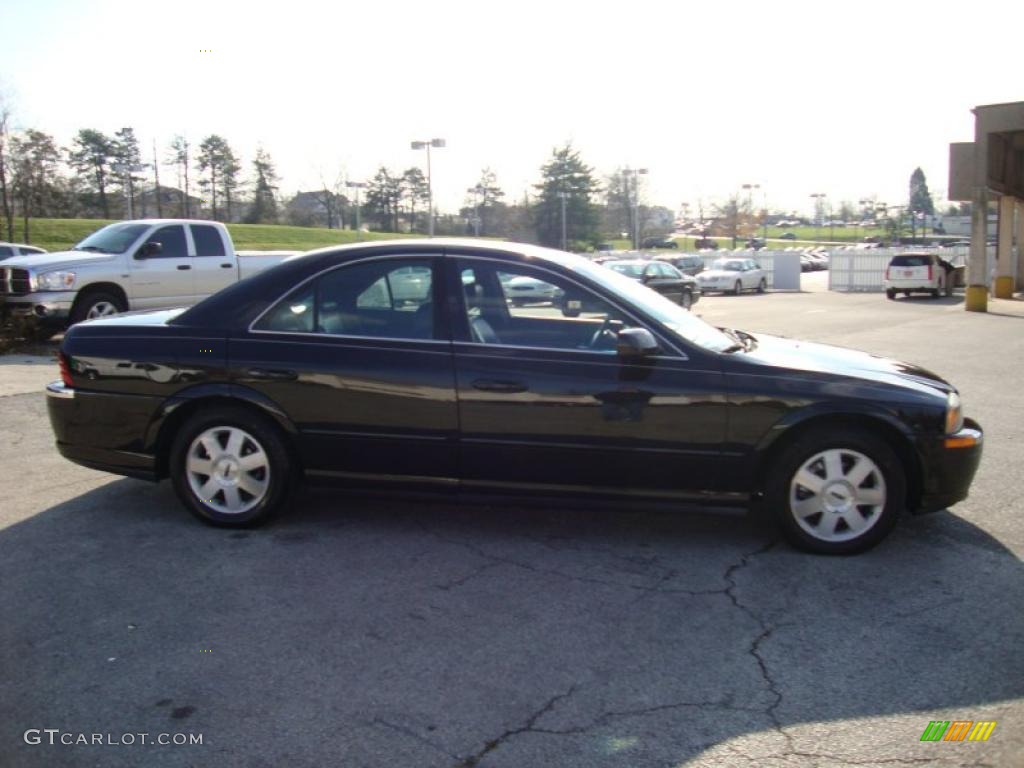 2002 LS V6 - Black / Deep Charcoal photo #7