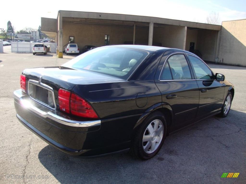 2002 LS V6 - Black / Deep Charcoal photo #8