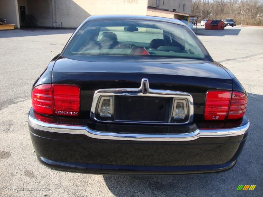 2002 LS V6 - Black / Deep Charcoal photo #9