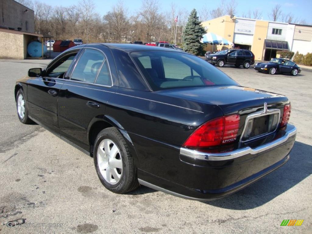 2002 LS V6 - Black / Deep Charcoal photo #10