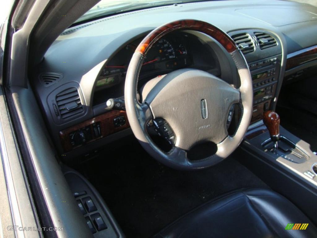 2002 LS V6 - Black / Deep Charcoal photo #12