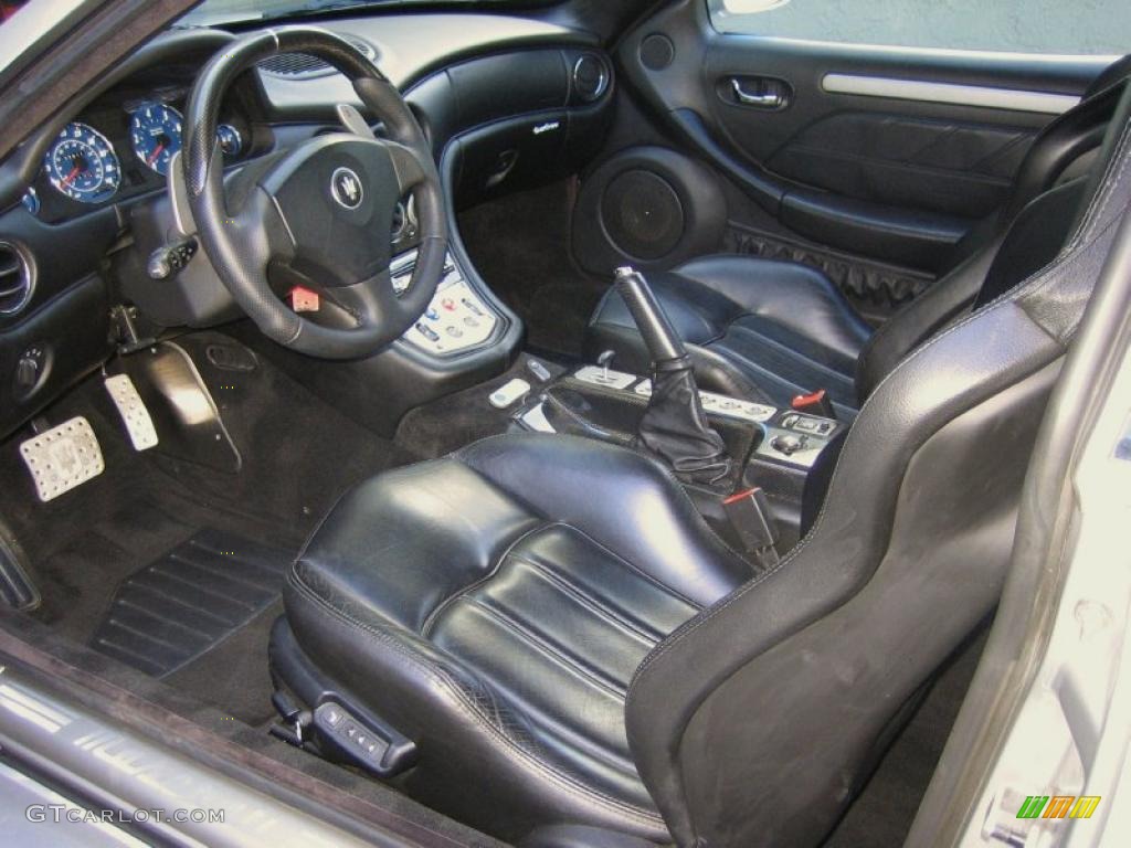 Nero (Black) Interior 2006 Maserati GranSport Coupe Photo #40901729