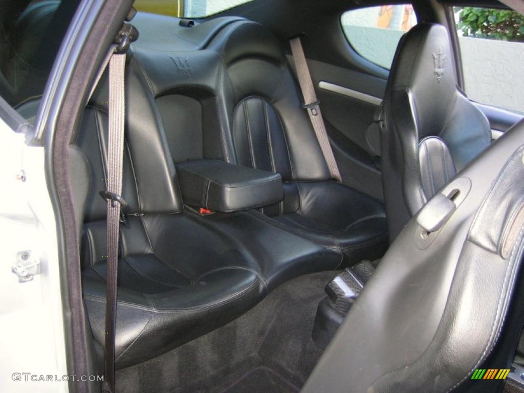 Nero (Black) Interior 2006 Maserati GranSport Coupe Photo #40901773