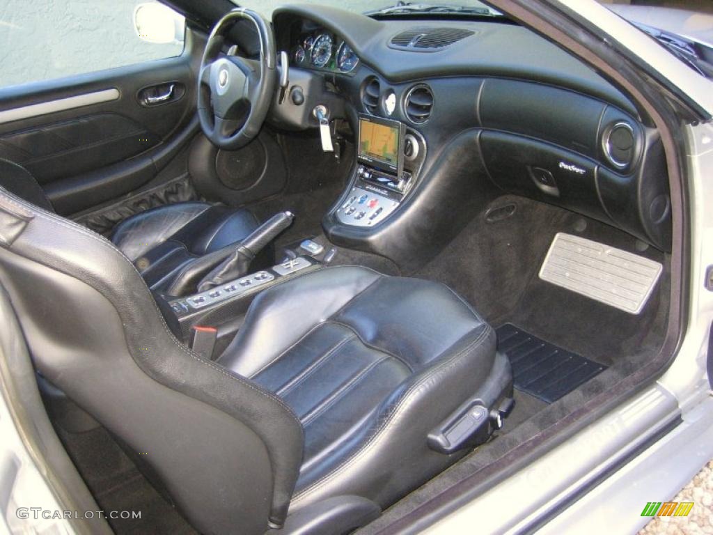 Nero (Black) Interior 2006 Maserati GranSport Coupe Photo #40901805