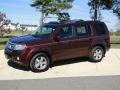Dark Cherry Pearl 2009 Honda Pilot EX-L Exterior