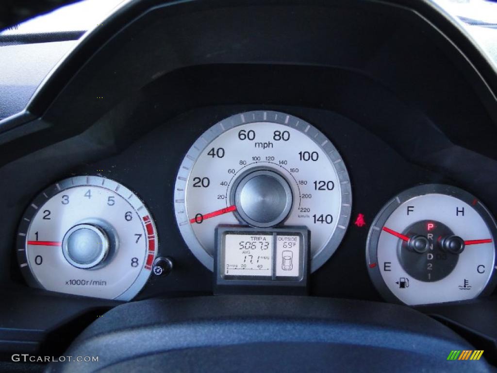 2009 Honda Pilot EX-L Gauges Photo #40902055
