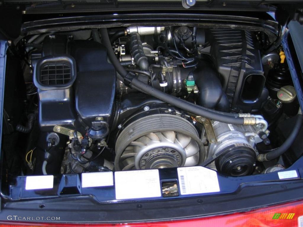 1995 Porsche 911 Carrera Cabriolet 3.6 Liter OHC 12V Flat 6 Cylinder Engine Photo #40903133