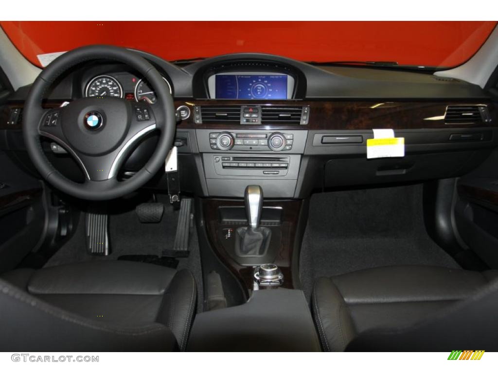 Black Interior 2011 BMW 3 Series 335d Sedan Photo #40903549