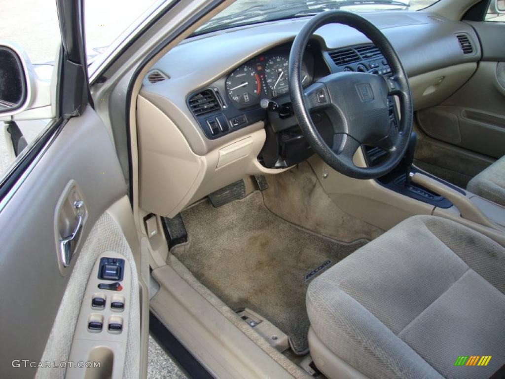 1997 Accord LX Sedan - Heather Mist Metallic / Ivory photo #13