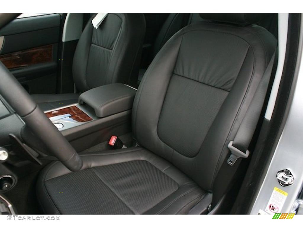 Warm Charcoal Interior 2011 Jaguar XF Premium Sport Sedan Photo #40904885
