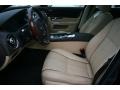 Cashew/Truffle Piping 2011 Jaguar XJ XJL Interior