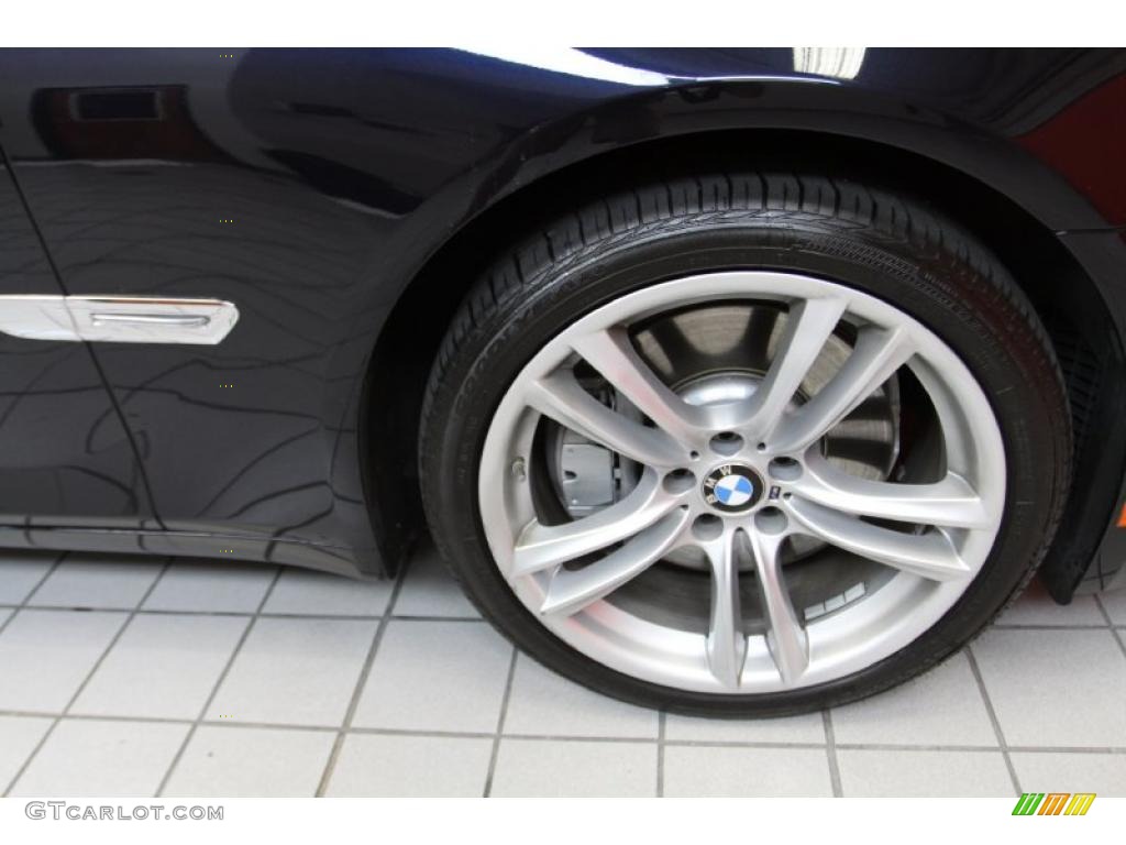 2011 7 Series 750i Sedan - Carbon Black Metallic / Saddle/Black Nappa Leather photo #10