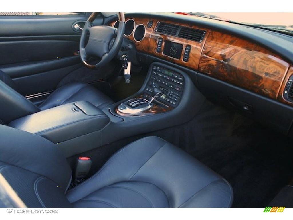 Charcoal Interior 2004 Jaguar XK XKR Convertible Photo #40906561